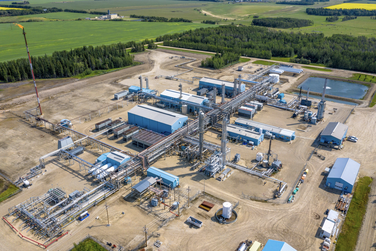 Gas plant facility